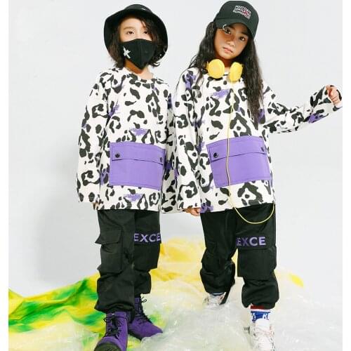 Ropa deportiva con estampado de vaca para niños, pantalones cortos de camuflaje táctico, traje de calle de Jazz