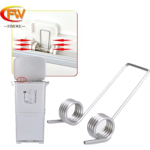 FINEWE Garbage Can Adjustable Compress 1mm Double Torsion Spring Stainless Steel Torsion Spring