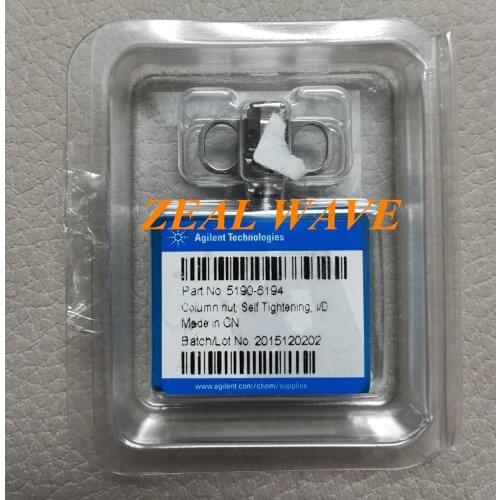Agilent 5190-6194 Self-Tightening Column Nut New G3440-81011 Original