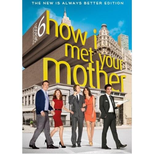 Season 6 How I Met Your Mother TV Series Classic Vintage Poster Canvas Painting DIY Wall Paper Posters Home Decor Gift