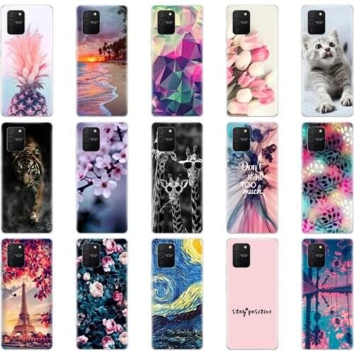Silicon Case For Samsung Galaxy S10 Lite Soft TPU Coque Bumper Cover Phone For Samsung S10 Lite S 10 Lite SM-G770F Protective
