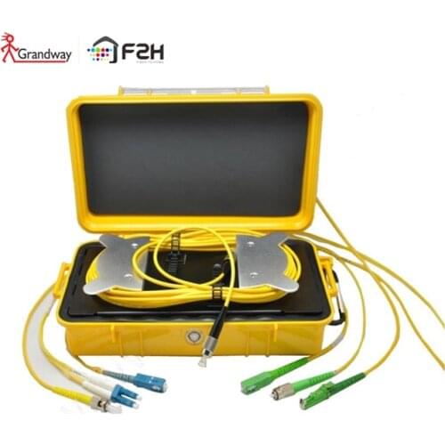 Grandway OTDR launch cable Box Dead Zone Eliminator Fiber Spool/Reel (Launch Leads) 2km SM 1310/1550nm