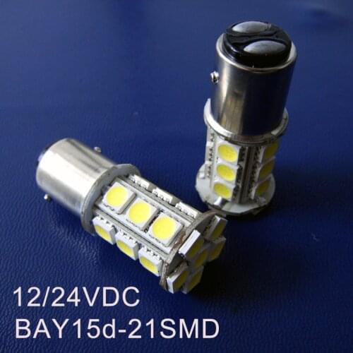 High quality 12/24VDC BAY15d Truck Led Bulb 1157,BAZ15d,P21/5W,PY21/5W Freight Car Led Brake lights free shipping 2pcs/lot