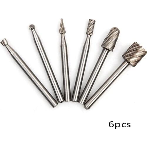 High Quality HSS Routing Router Drill Bits Set Burr Bits Rotary Drill Wood Marble Metal Grinder Tool Wear-Resistant Kit