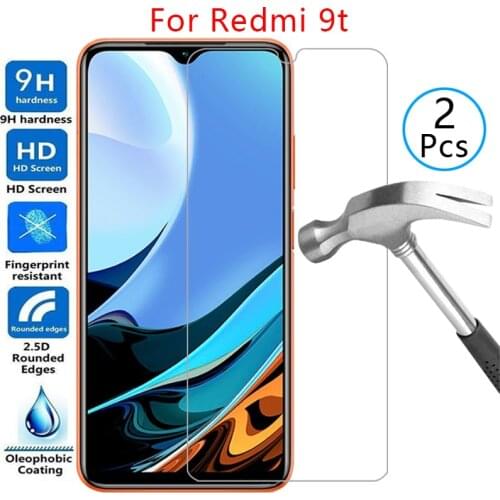 Tempered glass screen protector for xiaomi redmi 9t case cover on ksiomi redmi9t 9 t t9 6.53 protective phone coque bag readmi9t