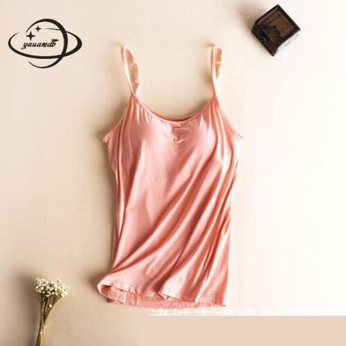 Yaumadb Women Tank Top 2018 Summer Size S-2xl Cotton Female Camis Tees Bra Clothing Short Solid Sexy Ladies Crop Top Clothes Y40