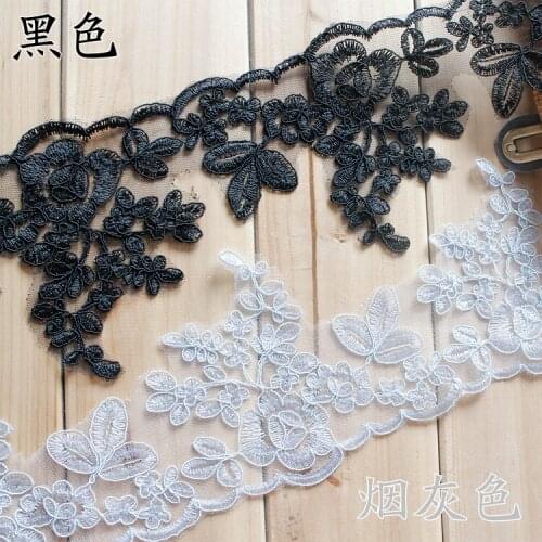 Scallop small lace boarder bridal dress lace trim boarder DIY lace Veil Trim 10 Yards