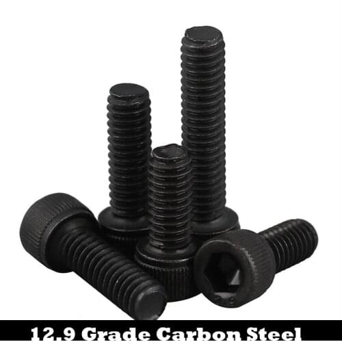 1Pc 5/8-11 OD 3-1/2 Inch Length 12.9 Grade BSF British Standard Half Fine Thread Carbon Steel Allen Head Hexagon Socket Screw
