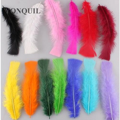 13 Colors Natural Fluffy Turkey Feather 300 Root Sell DIY Clothing Cap Shoes Ornament DIY Accessories 15-20CM 6-8 Inch