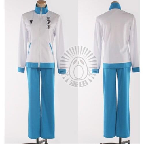Anime haikyuu!! cosplay Halloween cartoon Unisex Sportswear uniform cosplay costume female male top+pants