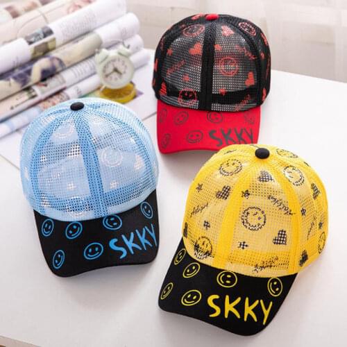 Doitbest Mesh Children Baseball Cap Summer Hip Hop Breathable tourism kids Hats Boys Girls Caps child snapback Hat gorras