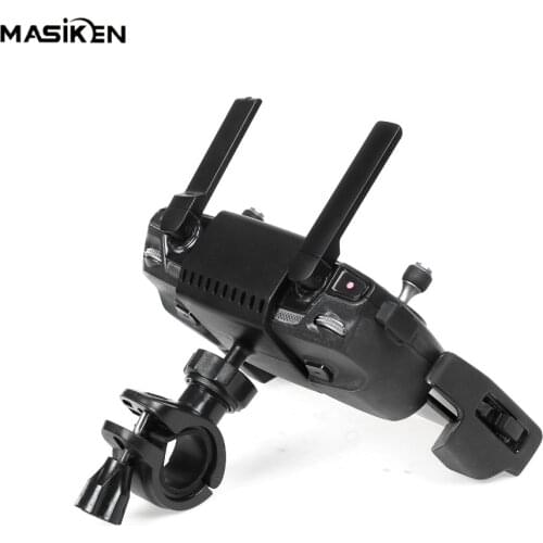 MASiKEN Bicycle Holder Mount Bracket Stand for DJI Mavic Air/Mavic Pro Drone Transmitter Remote Controller Ball Joint Rotatable