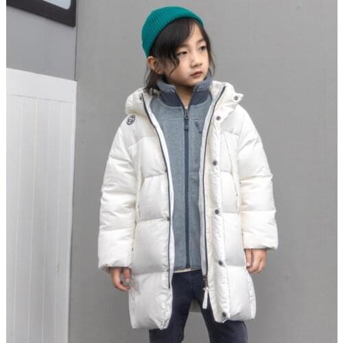 2020 Children New Fashion Down Coats Thicker Warm Hooded Oversize Outerwear For Boys Kids Winter Down Jackets For Girls Y3581
