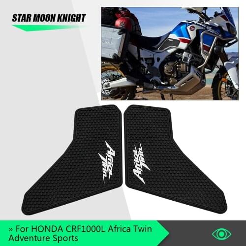 For Honda Africa Twin CRF1000L ADV Sports Motorcycle Tank Pad Protector Sticker Decal Gas Knee Grip Tank Traction CRF 1000 L