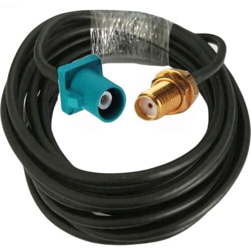 RG58 Coaxial Cable SMA Female to Fakra Z Male Connector 50-3 GPS Antenna Coax Cable 50ohm 1/3/5/10/15/20/30m