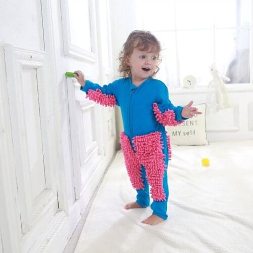 Newborn Infant Baby Girls Boys Crawling Baby Letter Mop Onesie Rompers Playsuits Jumpsuit Dresses Girl Summer Clothes