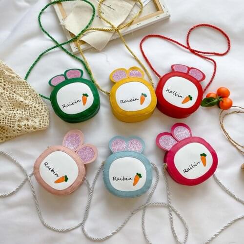 Girls Small Bag Childrens Messenger Bag Fashion Little Girl Shoulder Bags Baby Mini Cute Cartoon Messenger Coin Purse