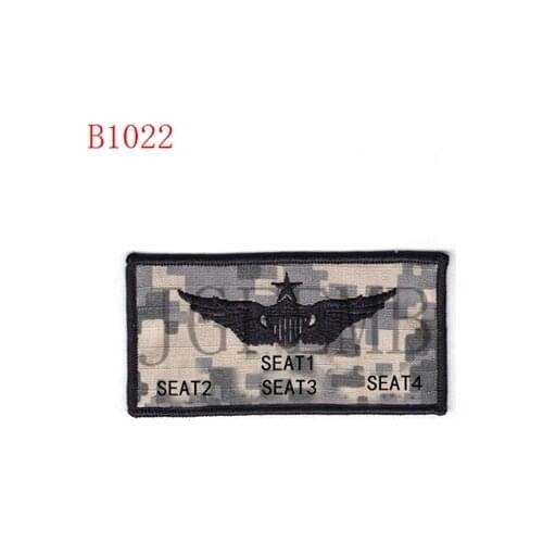 Can change the LOGO U.S.AIR FORCE Custom name Tapes Text brand Morale tactics Military Embroidery patch