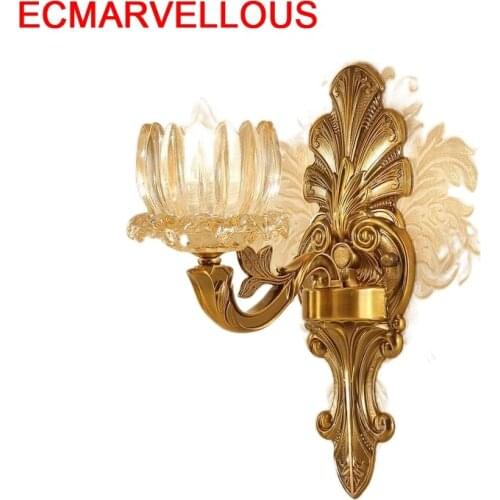 Para Parede Indoor Lighting Luminaire Applique Penteadeira Crystal For Home Wandlamp Bedroom Light Aplique Luz Pared Wall Lamp