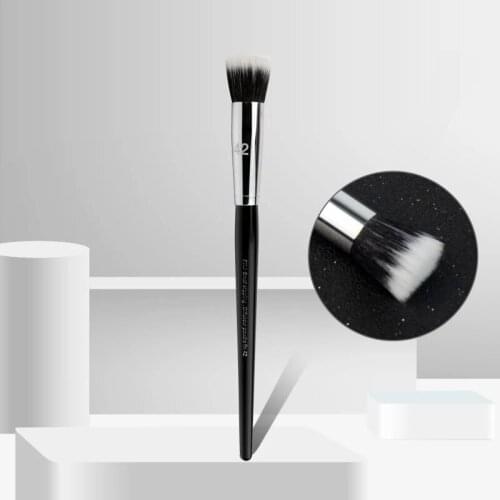 Pro Small Stippling Makeup Brush S #42 Dual-fibre liquid foundation concealer powder blush bronzer Cosmetics Tools
