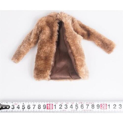 TYM103 1/6 Female Soldier Noble Lady Fur Coat Suitable For 12 Inch Female Action Figure Body