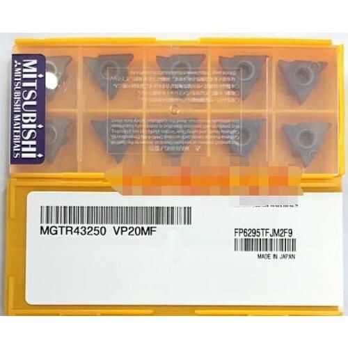 10pcs/Box Mitsubishi CNC blade MGTR43250 VP20MF free shipping
