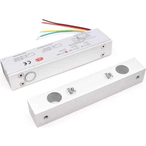 12V Wooden Door Glass Door Magnetic Drop Bolt Surface mount Electric Lock for access control