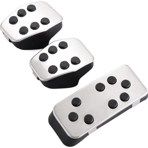 Car accessories,Stainless steel Car Pedal Pads Cover MT For Ford Focus 2 Focus 3 Focus 4 MK2 MK3 MK4 RS ST 2005-2017