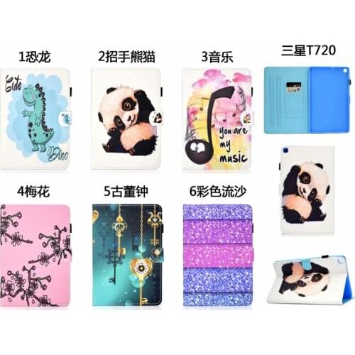 Tablet PC Stand Leather PU Case Shell Smart Cute Cover For Samsung Galaxy Tab S5e 10.5 T720 T725 SM-T720 SM-T725 Coque Case