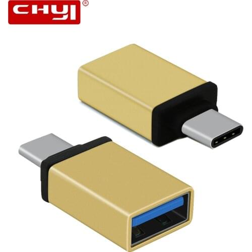 CHYI USB C 3.0 Adapter Type-C To USB3.0 Hub 5Gbps High Speed Transfer Portable Mini USB OTG Splitter for Macbook Laptop Phone