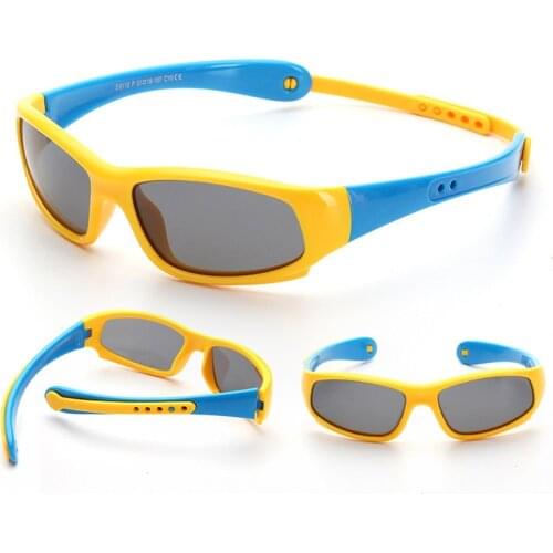Kids Boy Sports Sun Glasses TR90 Cool Sunglasses Outdoor Goggle UV Protection Eyewear Balance Car Slide Shades Children Glasses