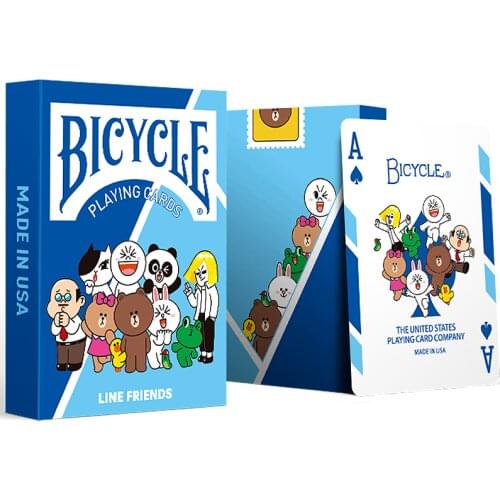 Bicycle Line Friends Family Playing Cards Cute Cartoon Deck USPCC Limited Edition Poker Magic Card Games Magic Tricks Props