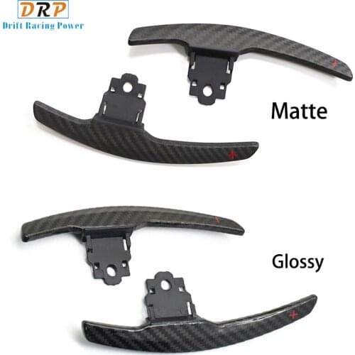 Glossy Matte Carbon Fiber Shift Paddle For BMW F36 F21 F22 F32 F30 F02 F80 F11 F06 F20 F23 F10 F12 F26 F15 M3 M4 M5 M6 Steering