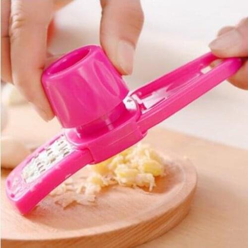 Multi Functional Ginger Garlic Grinding Grater Planer Slicer Mini Cutter Cooking Tool Kitchen Utensils Accessories Random color