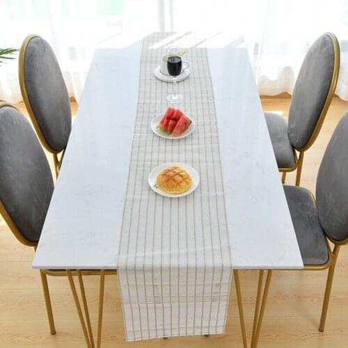 Hollow Table Runner PVC Wedding Tea Dining Table Runner Flag Nordic Romance Table Cover Coffee Runners for Hotel Dinner Party