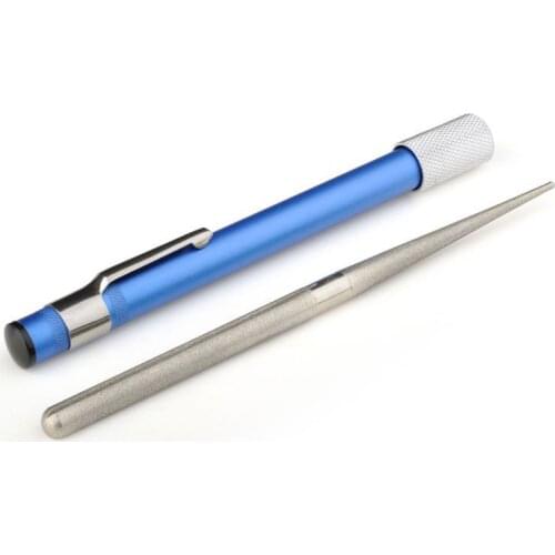 Professional Sharpening Diamond Multi-purpose Pen shape Knife Sharpener Grindstone Fishing Hook Sharpner 1pc