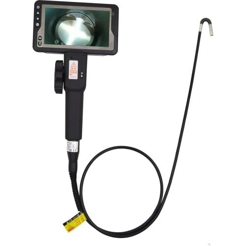 4.5Inch 5.5MM 180 Degree Two Way Articulate 720P Handheld Endocope Inspection Camera CMOS Borescope