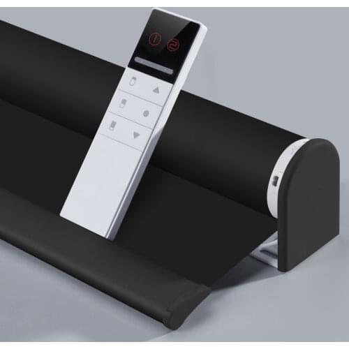 Motorized Roller Blinds Hard-Wired or Battery Rechargeable Motor Full Blackout Fabric Google Alexa Compatible Via Broadlink