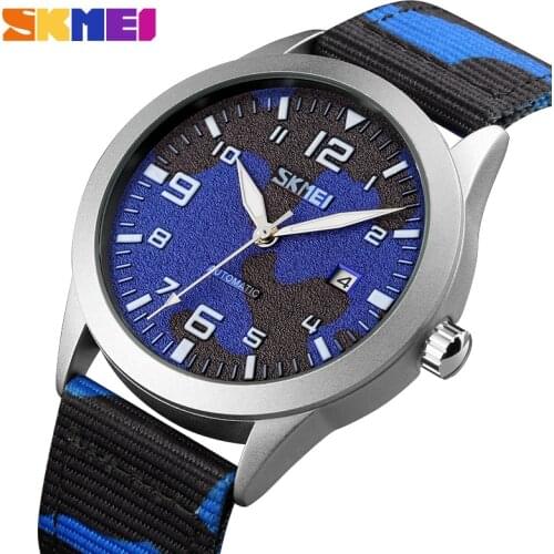 SKMEI Automatic Watches Original Luxury Business Mens Sports Mechanical Watch Waterproof Clock Wristwatches Saat Erkek Kol Saati