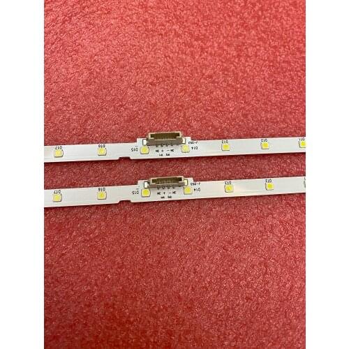 LED backlight strip(2) for Samsung 43NU7100 UE43NU7100 UN43NU7100 UE43NU7100U AOT_43_NU7100F UE43NU7120U UE43NU7170U BN96-45954A