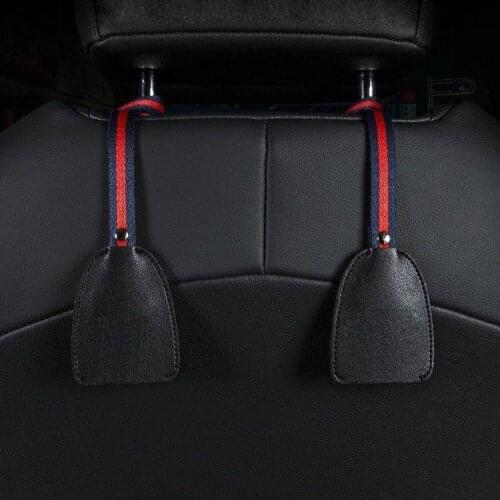 Universal Car Seat Headrest Hanger Hook For Volvo Tesla Suzuki Skoda VW Smart Seat Subaru Ssangyong Vauxhall Car Accessories