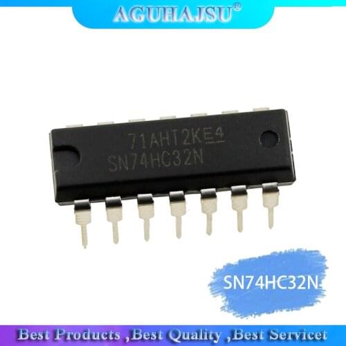 10PCS SN74HC32N DIP14 SN74HC32 DIP 74HC32N 74HC32 Logic-gate and inverter