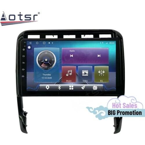 6+128G Carplay Multimedia Stereo Android 10 For Porsche Cayenne 2002 2003 2004 2005 2006 2007 2008-2010 GPS IPS Player Head Unit