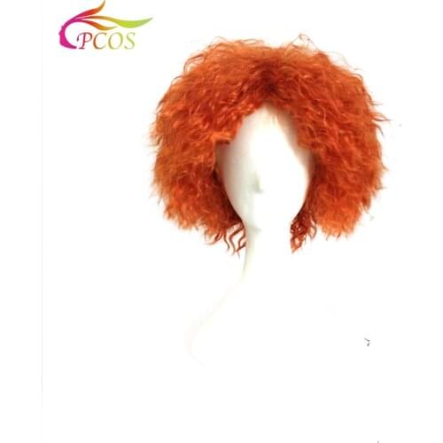 Alice in Wonderland Wigs the hatter red wig mad hat sir mad tea party cosplay prop wigs