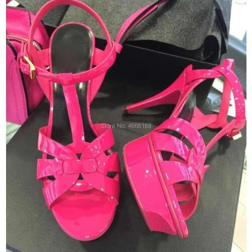 2019 New Summer Sexy Women High Heels Sandals 14/10cm Fashion Stripper Shoes Party Pumps Wedding Shoes Women Platform Sandals