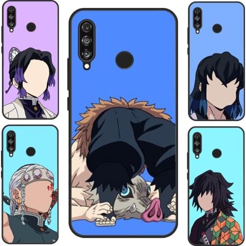 Anime Demon Slayer Rengoku Kyoujurou For Huawei P40 Lite P20 P30 Pro Mate 20 Lite Nova 5T P Smart 2019 Case For Honor 8X 9X 10i
