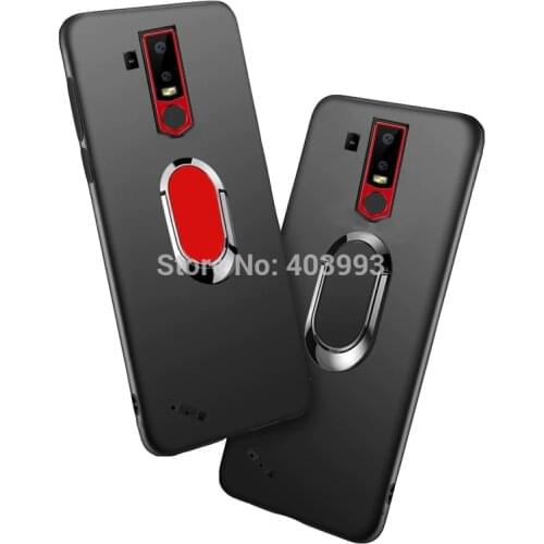 Case On For Ulefone Armor X5 MT6763 Case For Ulefone Armor X5 Soft Magnetic Magnet Car Finger Ring Case For Ulefone Armor X5