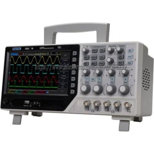 Hantek DSO4104B Digital Storage Bench Type Oscilloscope 64K 4CH 100 MHz bandwidth 500uV /div 1GS/s sample rate