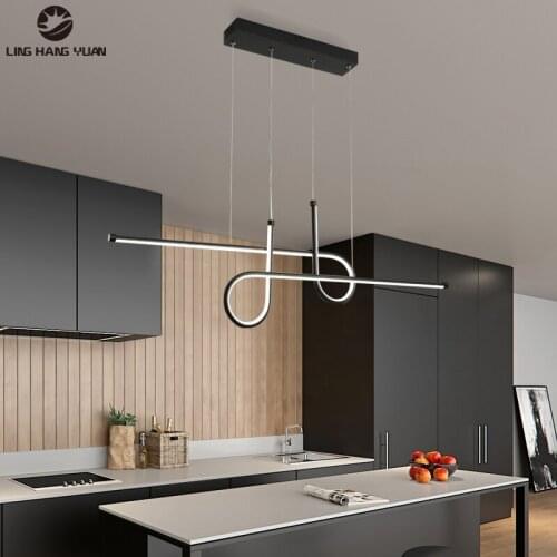 Home Creative Led Pendant Light 100cm Modern Hanging Pendant Lamp for Dining room Kitchen Living room Indoor Lighting Fixtures