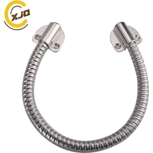 XJQ Door Loop Electric Stainless steel Exposed Mounting protection sleeve Access Control Cable Line for Control Lock Door Lock